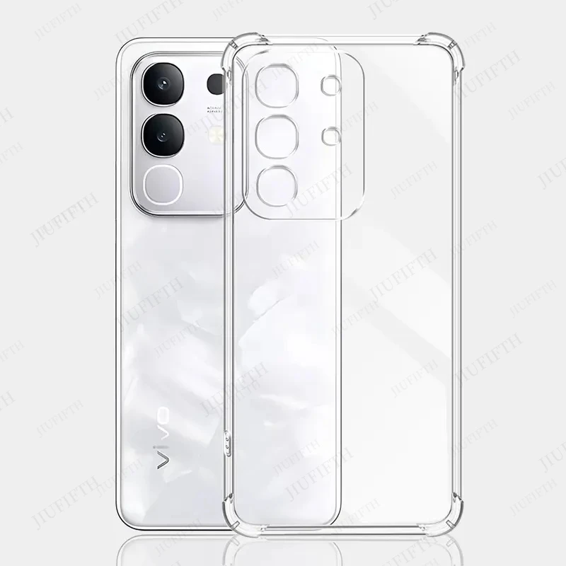 Coque For Vivo Y29 4G 5G Case Clear Silicone Soft Phone Case For Vivo Y04 Y29S Funda Transparent Shockproof Airbag TPU Cover
Coque For Vivo Y29 4G 5G Case Clear Silicone Soft Phone Case For Vivo Y04 Y29S Funda Transparent Shockproof Airbag TPU Cover