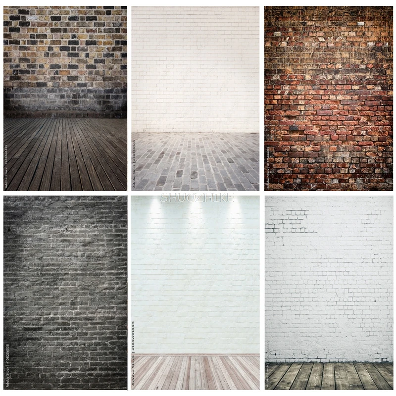 SHUOZHIKE Thin Cloth Vintage Brick Wall Wooden Floor Photography Backdrops Graffiti Photo Background Studio Prop DCR-13
SHUOZHIKE Thin Cloth Vintage Brick Wall Wooden Floor Photography Backdrops Graffiti Photo Background Studio Prop DCR-13