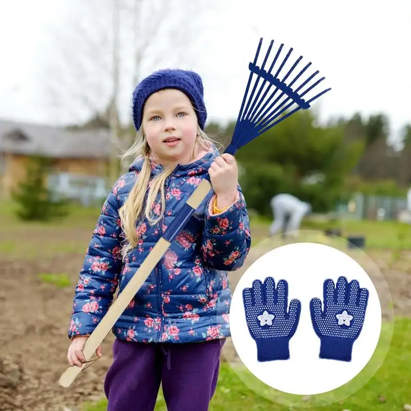 Kids Small Rake Children's Garden Leaves Rake Kit Kids Lawn Rakes With Detachable Wooden Handle For Outdoor Exploration
Kids Small Rake Children's Garden Leaves Rake Kit Kids Lawn Rakes With Detachable Wooden Handle For Outdoor Exploration