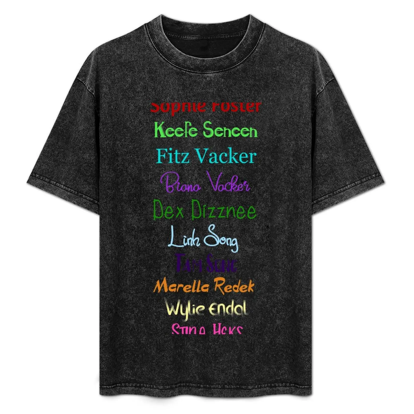 KOTLC Main Character Names T-Shirt Cool Feeling Summer Tee Shirt
KOTLC Main Character Names T-Shirt Cool Feeling Summer Tee Shirt