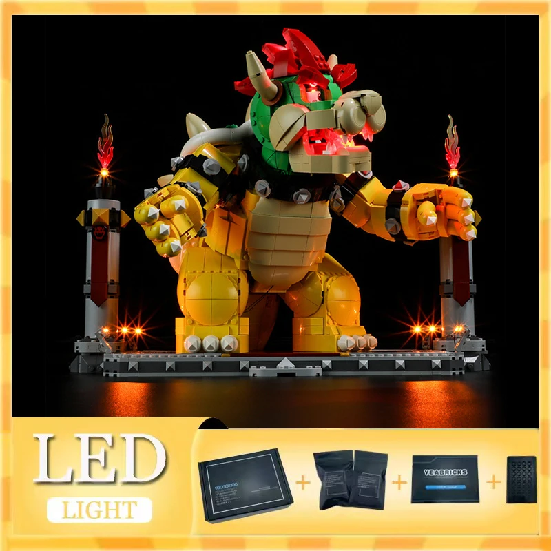 Комплект светодиодных фонарей «сделай сам» для LEGO 71411 The Mighty Bowser (только светодиодный светильник, без модели блоков)
Комплект светодиодных фонарей «сделай сам» для LEGO 71411 The Mighty Bowser (только светодиодный светильник, без модели блоков)