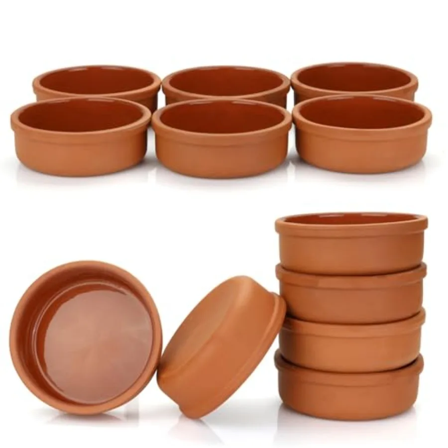 Mexican Clay Cookware Set Set of - Terracotta Cooking Pots, Bowls, Plates, and Serving Dishes - Premium Spanish Earthenware for
Mexican Clay Cookware Set Set of - Terracotta Cooking Pots, Bowls, Plates, and Serving Dishes - Premium Spanish Earthenware for