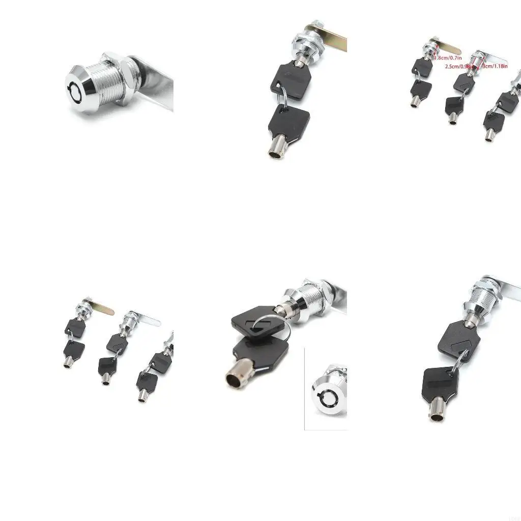 Drawer Lock For Door Mailbox Cabinet Cupboard for w/2 Keys 16-30mm
Drawer Lock For Door Mailbox Cabinet Cupboard for w/2 Keys 16-30mm