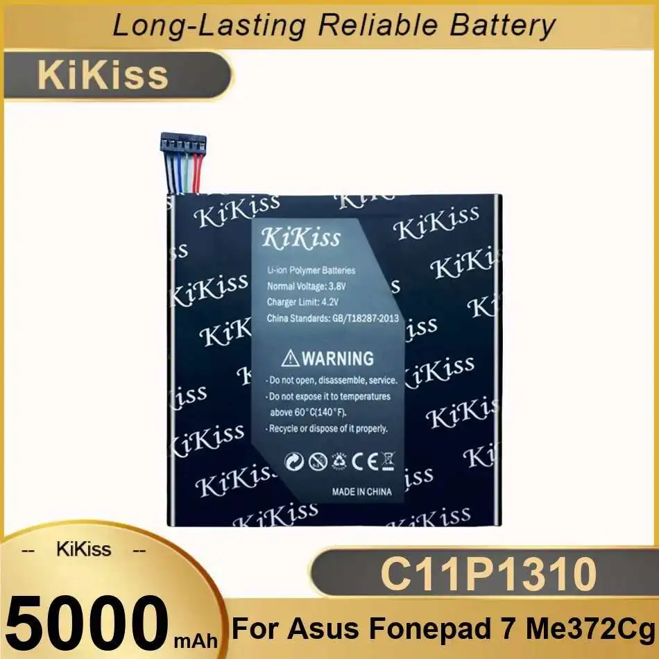 C11P1310 для Asus Fonepad 7 ME372CG K00E ME372 Аккумулятор для планшета 5000 мАч Легкий вес
C11P1310 для Asus Fonepad 7 ME372CG K00E ME372 Аккумулятор для планшета 5000 мАч Легкий вес