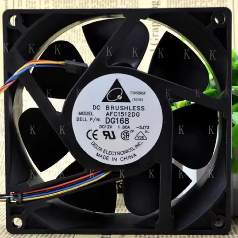 C 1 шт. для Delta AFC1512DG DC12V 1,80A 15 см 4-проводной охлаждающий вентилятор 150*50 мм
C 1 шт. для Delta AFC1512DG DC12V 1,80A 15 см 4-проводной охлаждающий вентилятор 150*50 мм