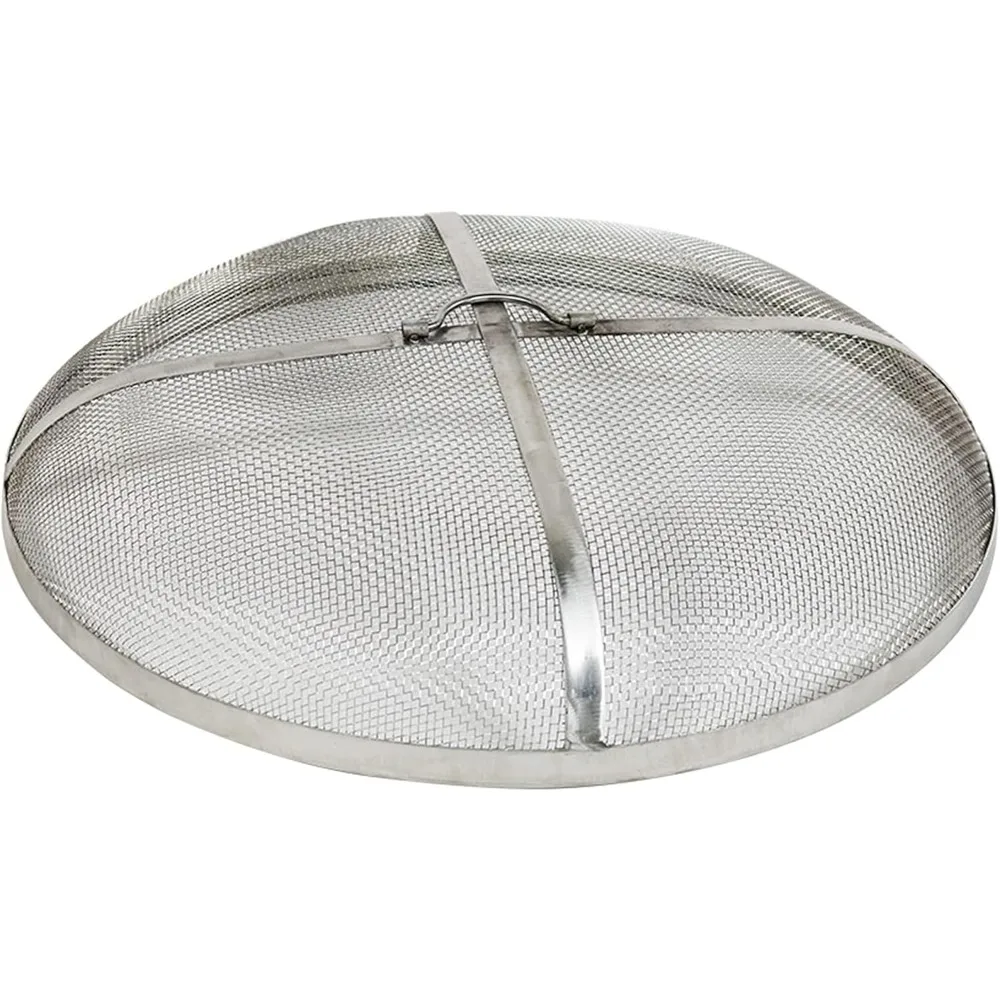 Sunnydaze Round Fire Pit Screen Cover - 30-Inch Stainless Steel Mesh Fire Pit Spark Screen - Spark Lid Top Cover with Handle
Sunnydaze Round Fire Pit Screen Cover - 30-Inch Stainless Steel Mesh Fire Pit Spark Screen - Spark Lid Top Cover with Handle