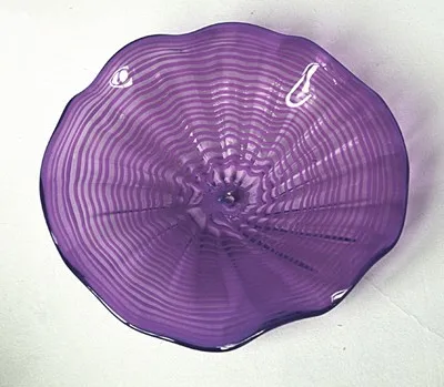 Colorful Hand Blown Glass Wall Art Lamp Murano Flower Plates Home Decorative Plates
Colorful Hand Blown Glass Wall Art Lamp Murano Flower Plates Home Decorative Plates