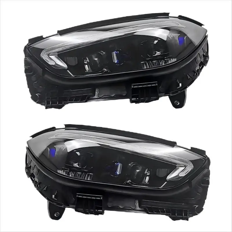 Для Mercedes-Benz C-Class W206 HID 2020-2022 гг. Модернизированные светодиодные фары в стиле 2023 для обновления переднего автомобиля для модели W206
Для Mercedes-Benz C-Class W206 HID 2020-2022 гг. Модернизированные светодиодные фары в стиле 2023 для обновления переднего автомобиля для модели W206