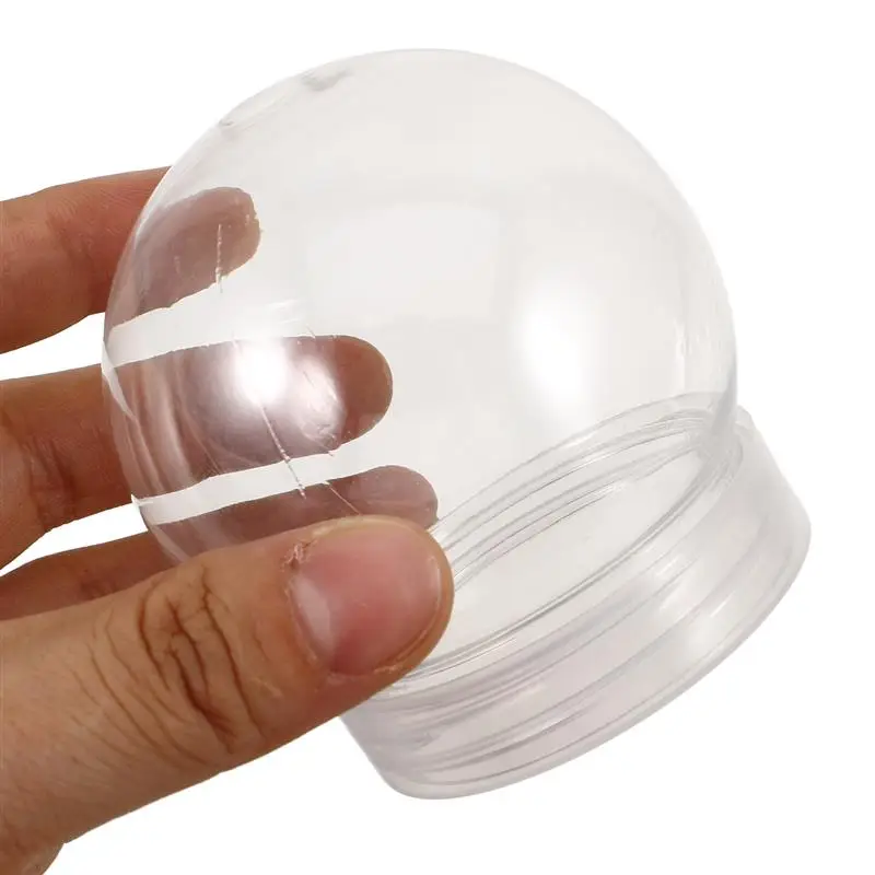 20pcs DIY Christmas Snow Globe Clear Plastic Water Globe With Screw Cap Fillable Globes Christmas Snow Ball Making Craft
20pcs DIY Christmas Snow Globe Clear Plastic Water Globe With Screw Cap Fillable Globes Christmas Snow Ball Making Craft