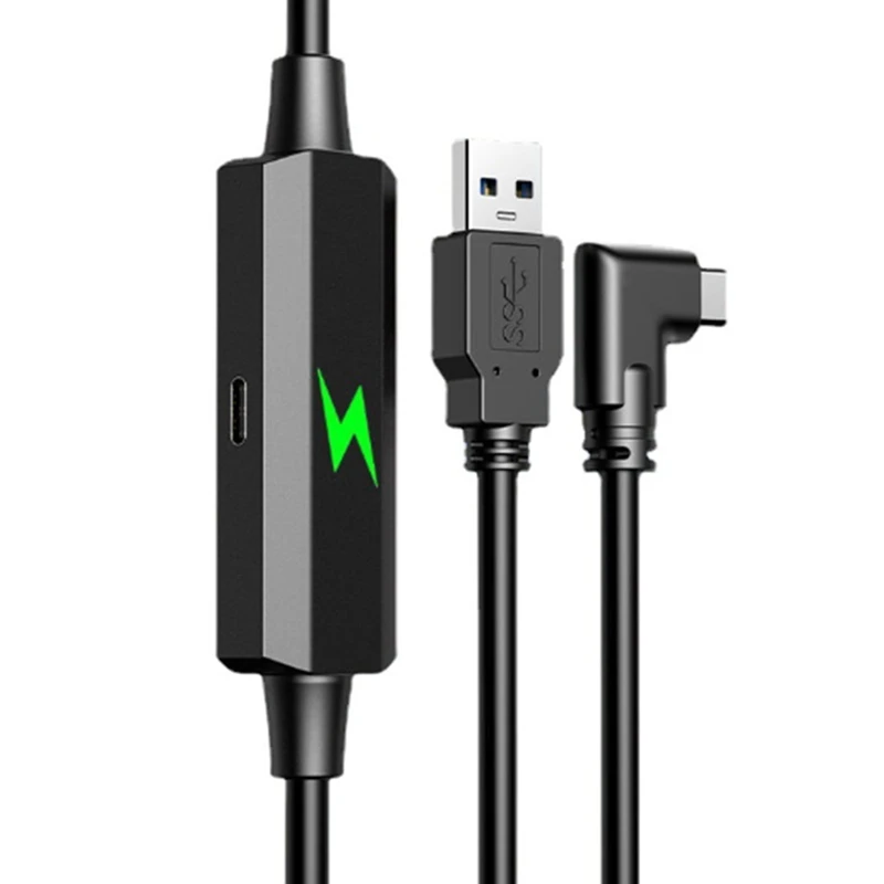 USB3.2 Gen1 Data Line Charging Cable For Meta Quest 3S /3/2 Pico4 3.0 USB Cable Type C Data Transfer USB To C Cable
USB3.2 Gen1 Data Line Charging Cable For Meta Quest 3S /3/2 Pico4 3.0 USB Cable Type C Data Transfer USB To C Cable