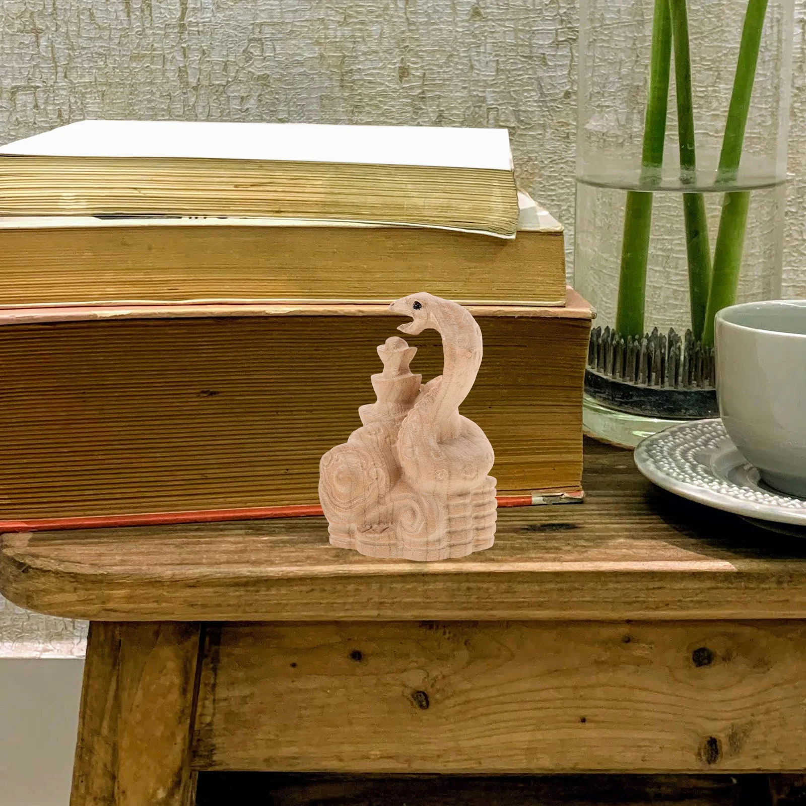 2025 Year Of The Snake Chinese Wood Carving Handcrafted Mini Wooden Snake Statue Zodiac Animal Sculpture Feng Shui Decor
2025 Year Of The Snake Chinese Wood Carving Handcrafted Mini Wooden Snake Statue Zodiac Animal Sculpture Feng Shui Decor