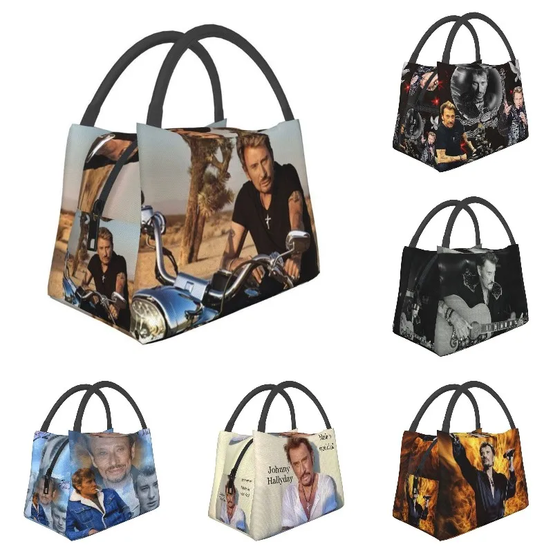 Johnny Hallyday--Rock Singer French Insulated Lunch Bags for Outdoor Picnic Resuable Cooler Thermal Bento Box Women
Johnny Hallyday--Rock Singer French Insulated Lunch Bags for Outdoor Picnic Resuable Cooler Thermal Bento Box Women