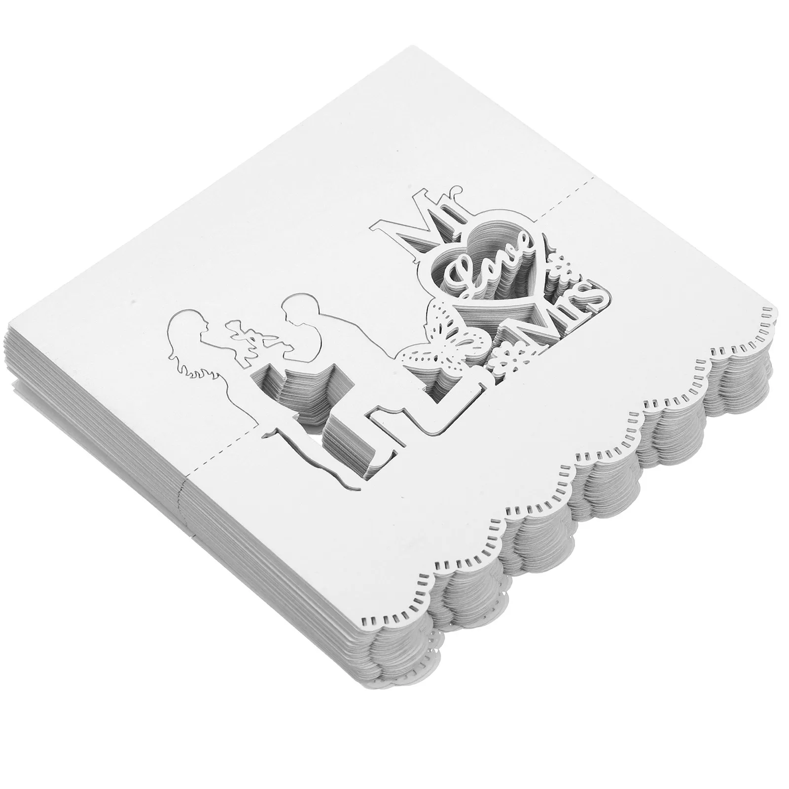 50Pcs Laser Seat Card Hollow Flower Design Blank Sheet Elegant Wedding Place Cards Table Decoration Birthday Party Seats Holder
50Pcs Laser Seat Card Hollow Flower Design Blank Sheet Elegant Wedding Place Cards Table Decoration Birthday Party Seats Holder
