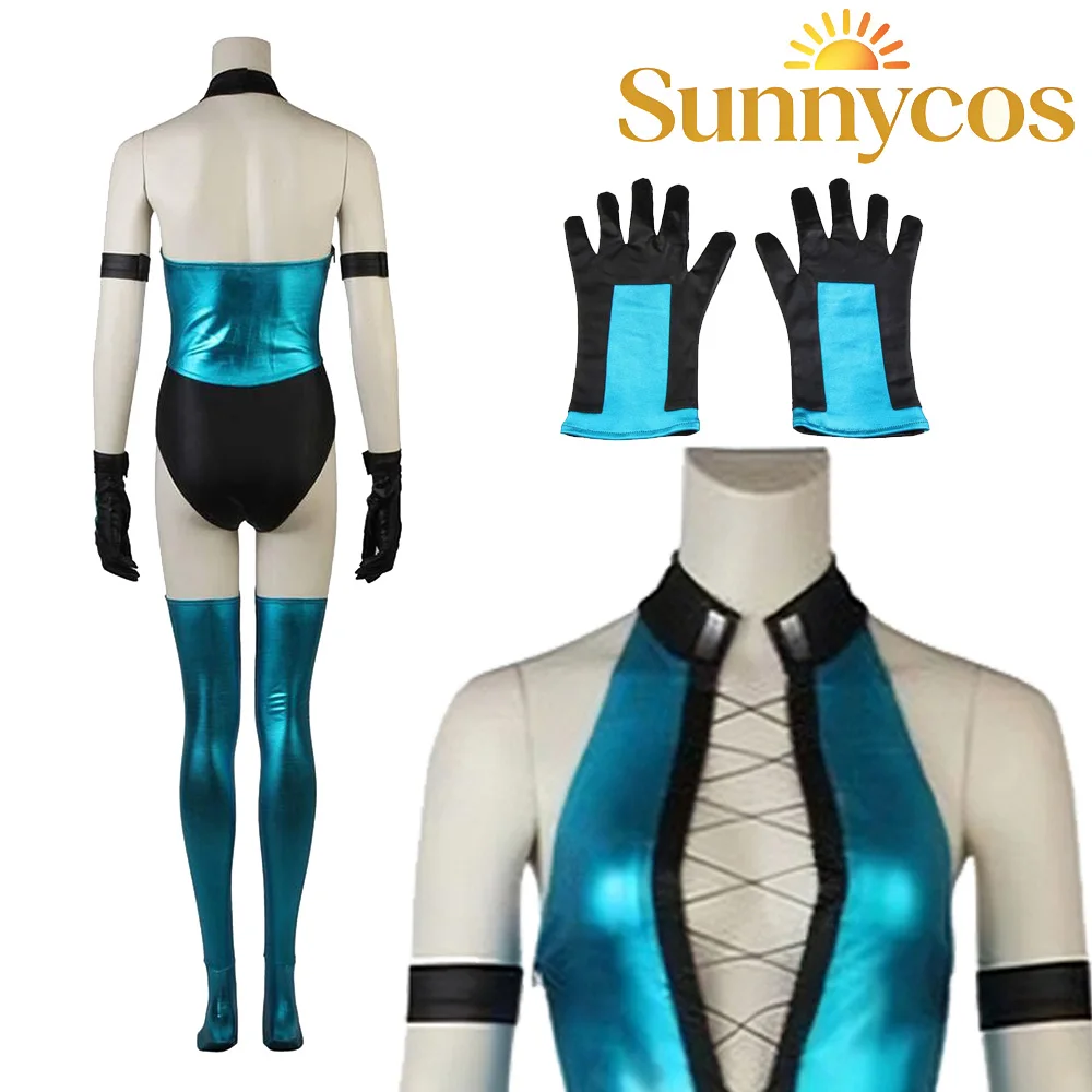 Kitana Cosplay Blue Suits Costume Mortal Game Kombat Roleplay Sexy Lingerie Gloves Outfits Halloween Carnival Women Clothing
Kitana Cosplay Blue Suits Costume Mortal Game Kombat Roleplay Sexy Lingerie Gloves Outfits Halloween Carnival Women Clothing
