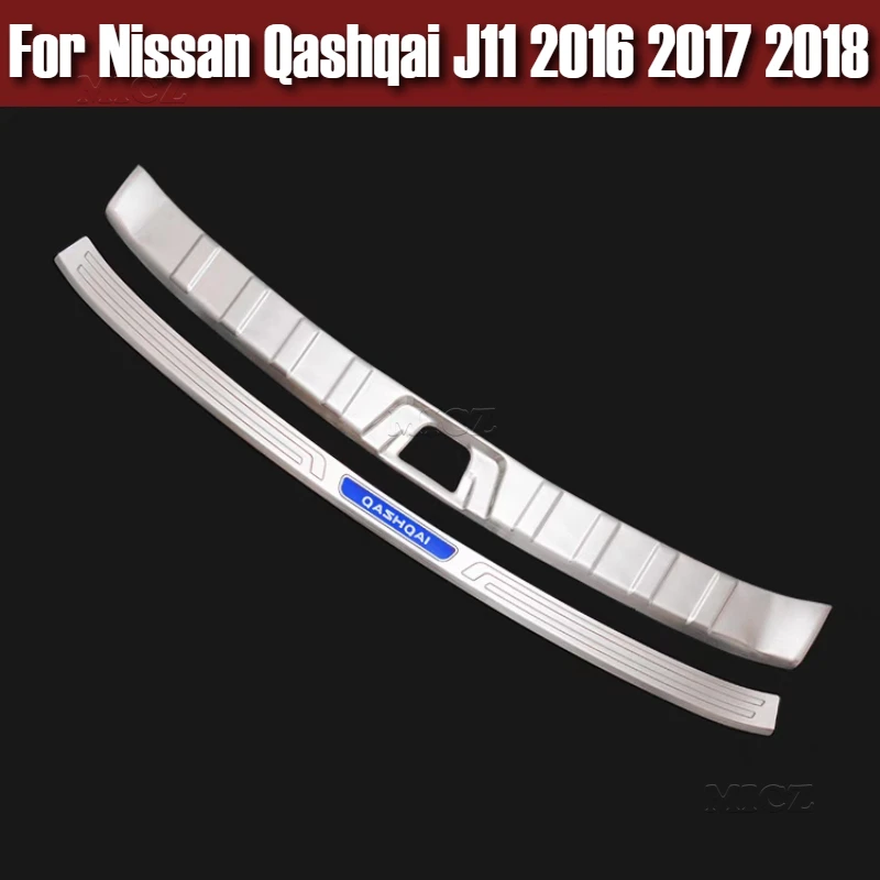 Для Nissan Qashqai J11 2016 2017 2018, защита заднего бампера из нержавеющей стали, накладка на порог багажника, накладка на порог, автомобильные аксессуары
Для Nissan Qashqai J11 2016 2017 2018, защита заднего бампера из нержавеющей стали, накладка на порог багажника, накладка на порог, автомобильные аксессуары