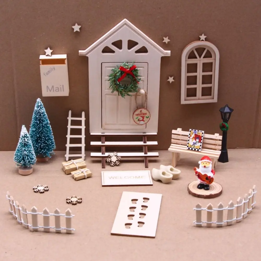 Mini Doll House Christmas Furniture Decoration Set Colorful High-Quality Dwarf Door Decoration Christmas Decorations
Mini Doll House Christmas Furniture Decoration Set Colorful High-Quality Dwarf Door Decoration Christmas Decorations