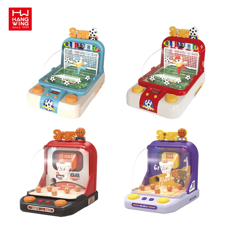 Mini Tabletop Sports Game Machine for Kids - Electronic Scoring Sound Light Interactive Football Basketball Pinball Toy for Pare
Mini Tabletop Sports Game Machine for Kids - Electronic Scoring Sound Light Interactive Football Basketball Pinball Toy for Pare