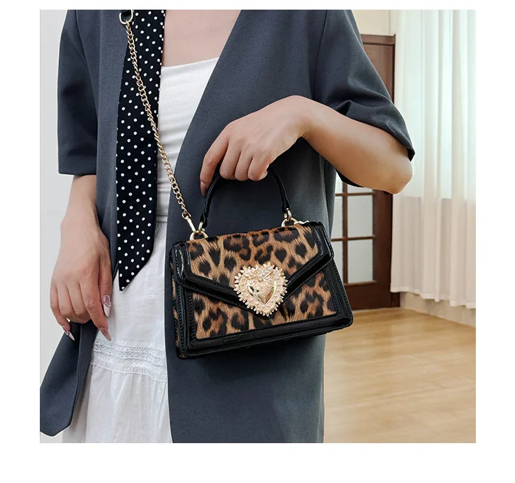 Trendy 2025 Euro Retro Leopard Handbag - Fashion One Shoulder Square Messenger Purse for Ladies
Trendy 2025 Euro Retro Leopard Handbag - Fashion One Shoulder Square Messenger Purse for Ladies