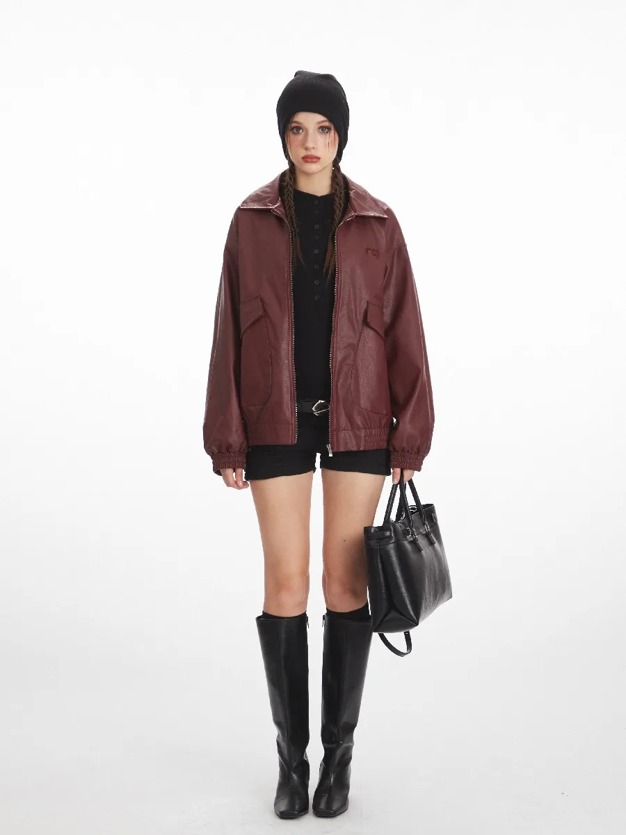 Роскошная кожаная толстая куртка на молнии с вышивкой, пальто для женщин и девочек, уличная одежда Acamedia y2k, негабаритная зимне-весенняя верхняя одежда
Роскошная кожаная толстая куртка на молнии с вышивкой, пальто для женщин и девочек, уличная одежда Acamedia y2k, негабаритная зимне-весенняя верхняя одежда