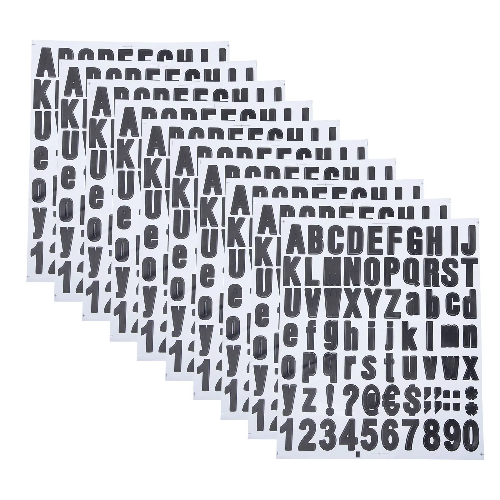 Self Adhesive Numbers 10 Sheets PVC Stickers Waterproof Mailbox Address Labels Home Supplies Door Plates Number for Windows
Self Adhesive Numbers 10 Sheets PVC Stickers Waterproof Mailbox Address Labels Home Supplies Door Plates Number for Windows