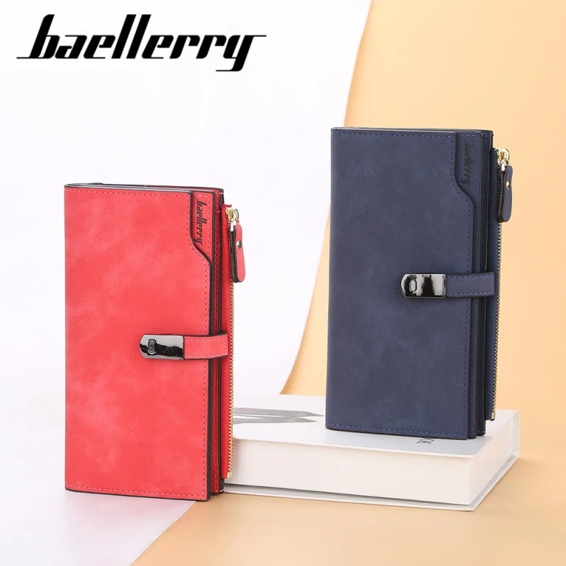 New Women's Long WalletbaellerryMultiple Card Slots FrostedPUHasp Clutch Multifunctional Mobile Phone Bag
New Women's Long WalletbaellerryMultiple Card Slots FrostedPUHasp Clutch Multifunctional Mobile Phone Bag