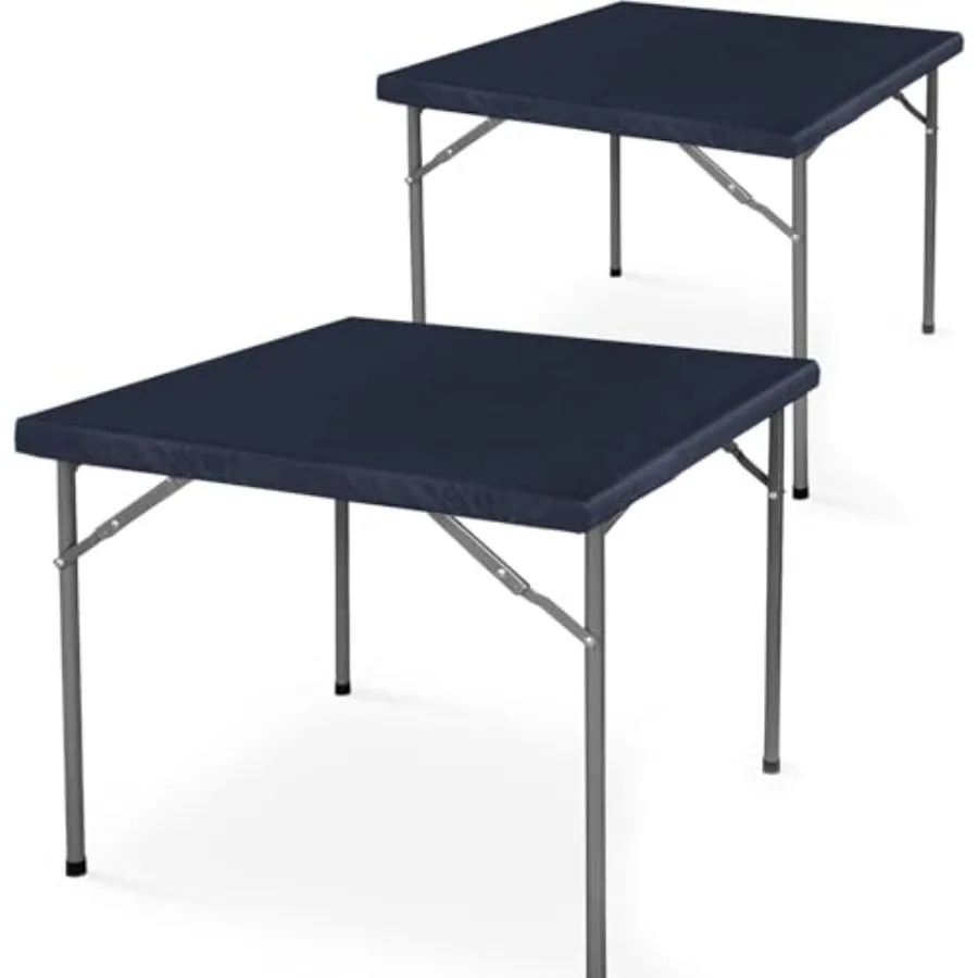 2 Packs Vinyl Card Tablecloth with Flannel Backing 34x34 inch - Waterproof Plastic Picnic Table Cover for Square Folding Table
2 Packs Vinyl Card Tablecloth with Flannel Backing 34x34 inch - Waterproof Plastic Picnic Table Cover for Square Folding Table