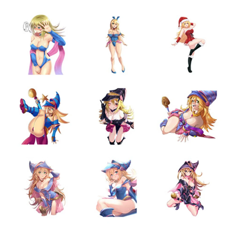 YuGiOh Dark Magician Girl Car Stickers Waterproof Scratch-proof Decal Motorcycle Laptop Car Label Windows Vinyl Decals
YuGiOh Dark Magician Girl Car Stickers Waterproof Scratch-proof Decal Motorcycle Laptop Car Label Windows Vinyl Decals