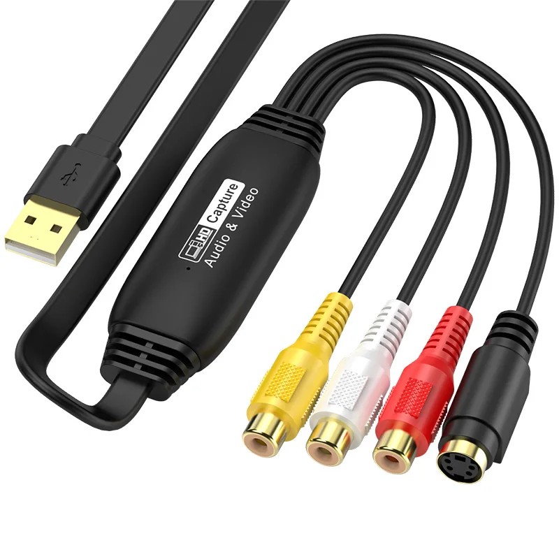 USB-карта видеозахвата без привода, устройство для захвата AV-сигнала, устройство для сбора данных, игровая запись на LIVE, совместимая с PS4
USB-карта видеозахвата без привода, устройство для захвата AV-сигнала, устройство для сбора данных, игровая запись на LIVE, совместимая с PS4