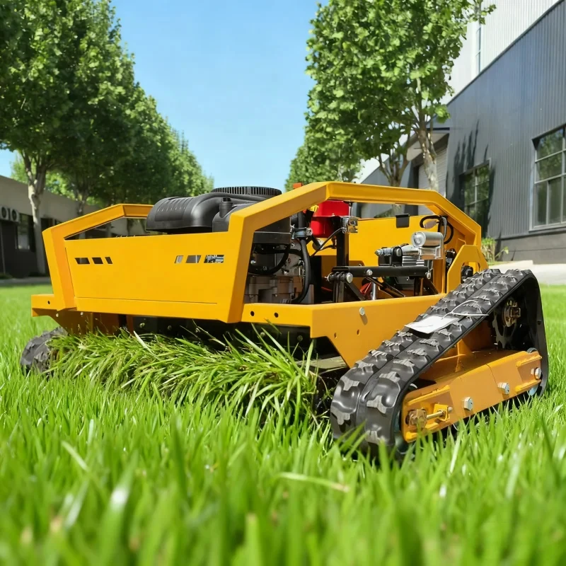 1000mm Remote Control Lawn Mower 22HP Track Brush Cutter | 55° Slope Climbing Mower Heavy-Duty Hillside Grass Cutter
1000mm Remote Control Lawn Mower 22HP Track Brush Cutter | 55° Slope Climbing Mower Heavy-Duty Hillside Grass Cutter