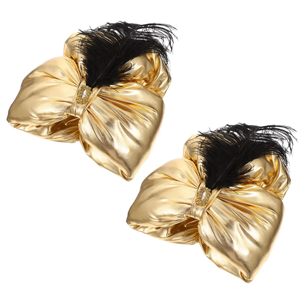 2pcs Hat Props for Party Costume Cosplay Role Playing Performance Festive Plume Design Cloth Adult Theme
2pcs Hat Props for Party Costume Cosplay Role Playing Performance Festive Plume Design Cloth Adult Theme