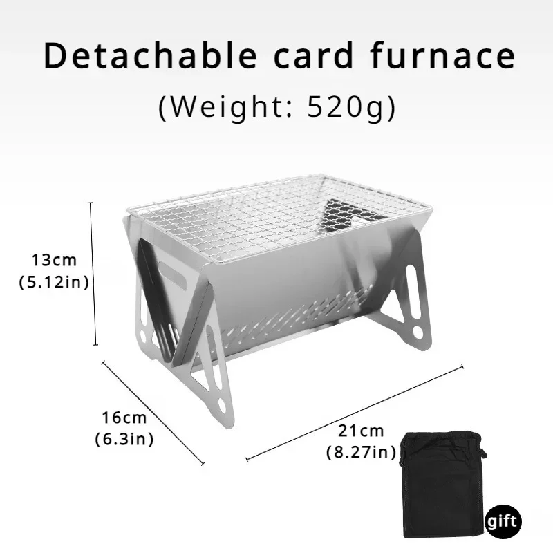 1 шт., уличная складная карточная печь из нержавеющей стали, дровяная печь для кемпинга, походная печь, аксессуары для кемпинга
1 шт., уличная складная карточная печь из нержавеющей стали, дровяная печь для кемпинга, походная печь, аксессуары для кемпинга