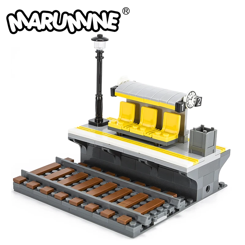 Набор строительных блоков Marumine MOC для железной дороги, модель уличного транспорта «сделай сам», строительные блоки для детей
Набор строительных блоков Marumine MOC для железной дороги, модель уличного транспорта «сделай сам», строительные блоки для детей