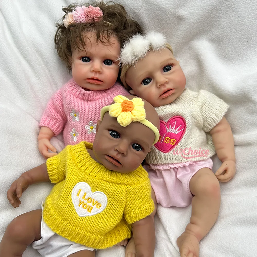 Realistic 12" Silicone Reborn Baby Doll Soft Rebirth Girl Doll With Rooted Hair Great For Artist Collectors Doll Model Gifts
Realistic 12" Silicone Reborn Baby Doll Soft Rebirth Girl Doll With Rooted Hair Great For Artist Collectors Doll Model Gifts
