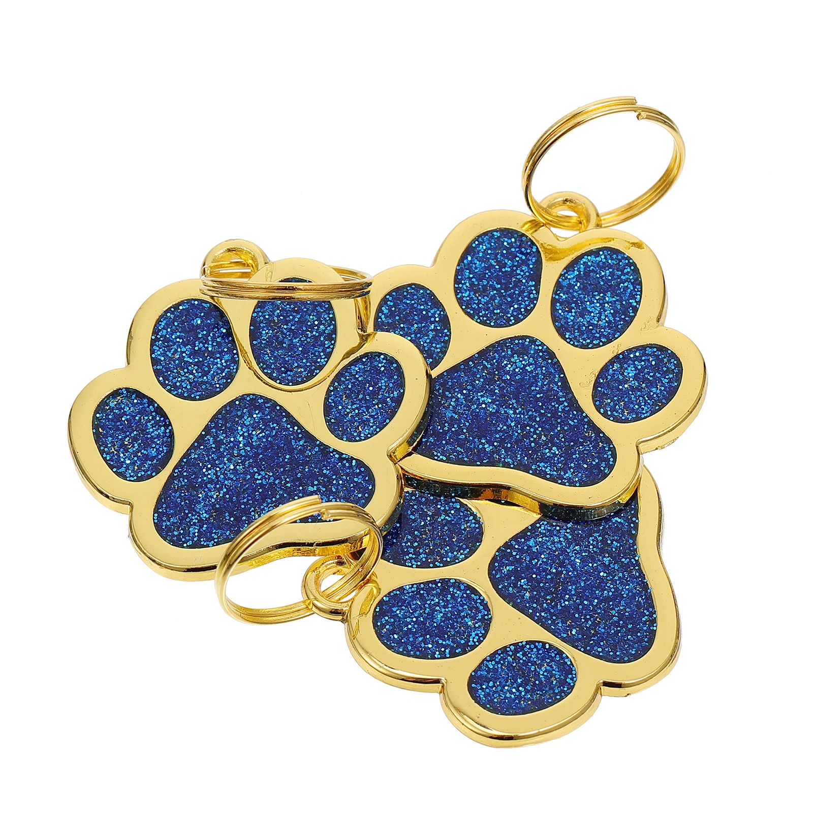 3 Pcs Dog Tags for Large Dogs Metal Foot Print Card Pet ID Engraved Blue Zinc Alloy
3 Pcs Dog Tags for Large Dogs Metal Foot Print Card Pet ID Engraved Blue Zinc Alloy