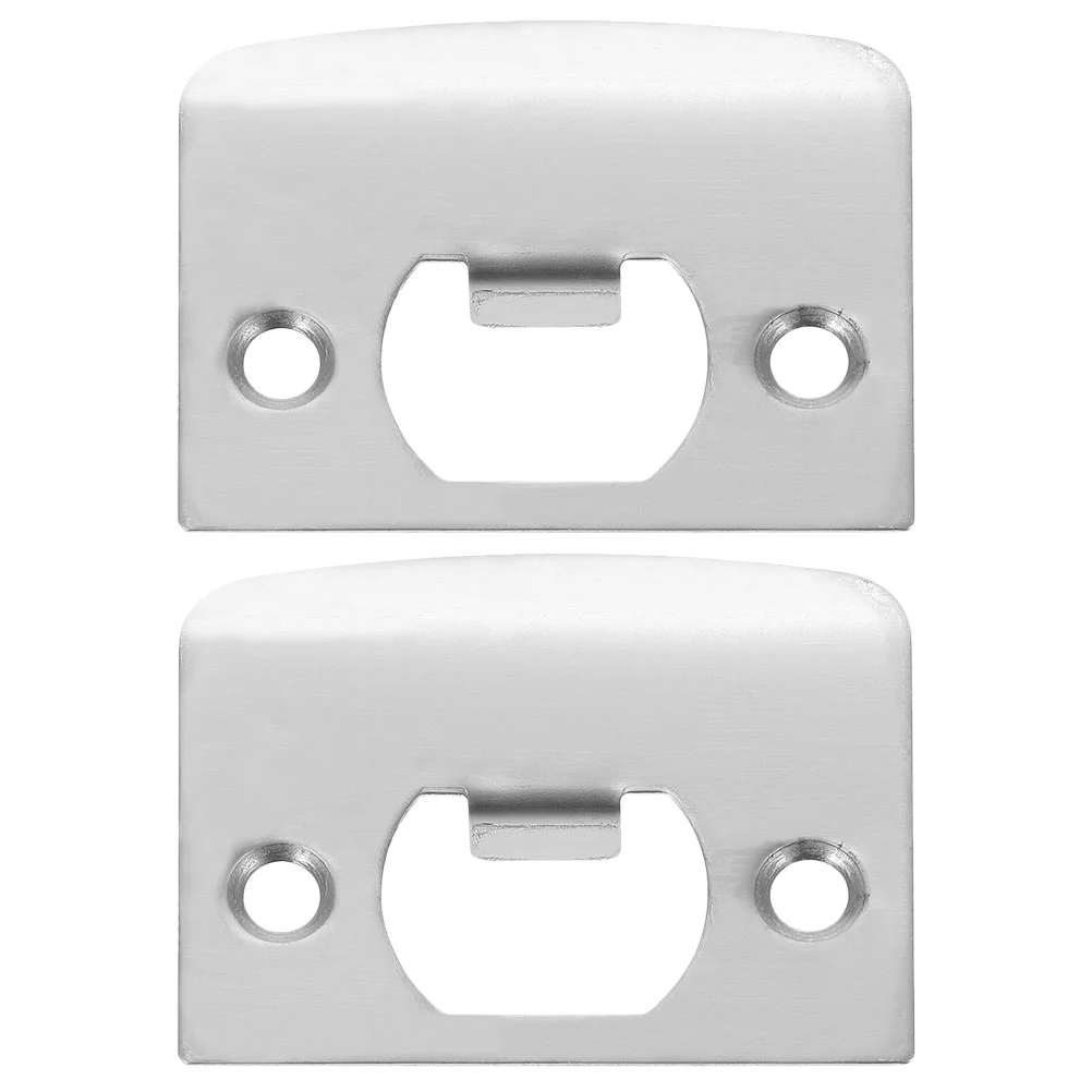 2 Pcs Lock Tongue Buckle Door Accessories Garage Reinforcement Deadbolt Strike Plate Stainless Steel Repair Kit
2 Pcs Lock Tongue Buckle Door Accessories Garage Reinforcement Deadbolt Strike Plate Stainless Steel Repair Kit