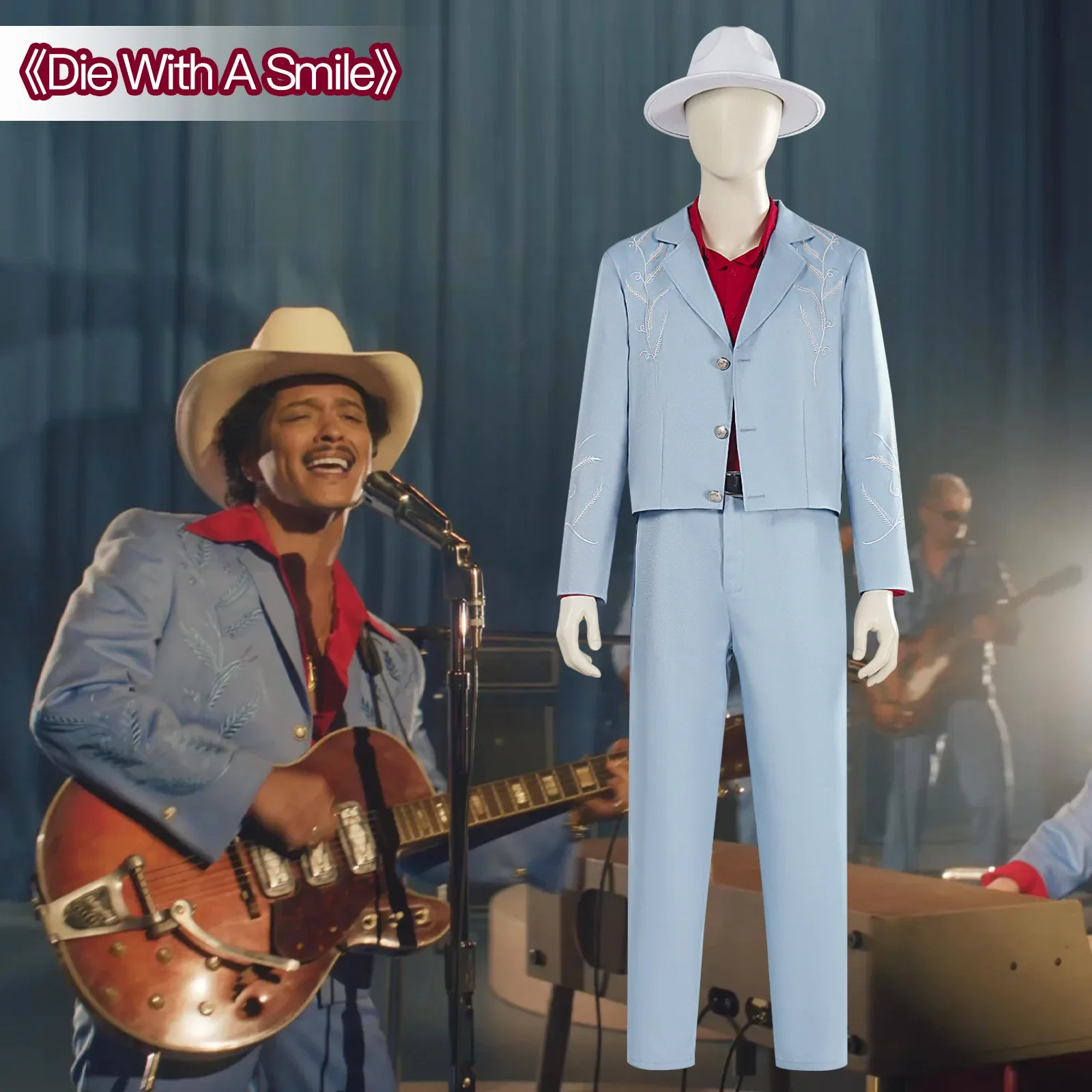 Lady Gaga & Bruno Mars' Hit Single "Die With A Smile" Performance Costumes
Lady Gaga & Bruno Mars' Hit Single "Die With A Smile" Performance Costumes