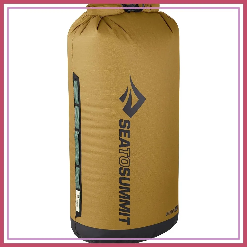 Heavy-Duty Dry Storage Bag, 65 Liter, Gold Brown, Waterproof for Camping & Boating
Heavy-Duty Dry Storage Bag, 65 Liter, Gold Brown, Waterproof for Camping & Boating