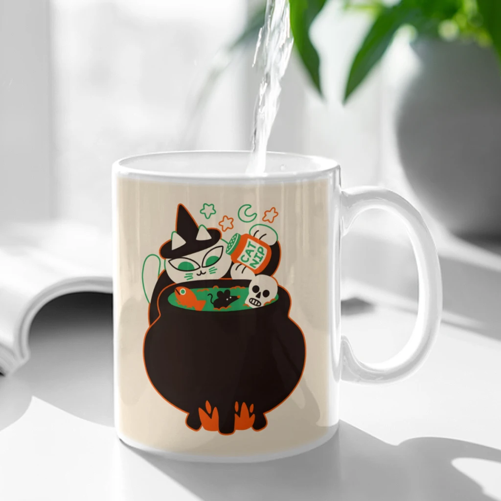 Witch Cats Secret Ingredient Ceramic Cup Coffee Oatmeal Breakfast Cup Creative Personality Mug
Witch Cats Secret Ingredient Ceramic Cup Coffee Oatmeal Breakfast Cup Creative Personality Mug