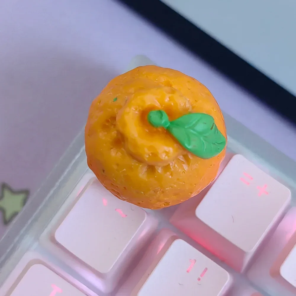Orange, round dot mechanical keyboard keycap special ESC three-dimensional fruit keys
Orange, round dot mechanical keyboard keycap special ESC three-dimensional fruit keys