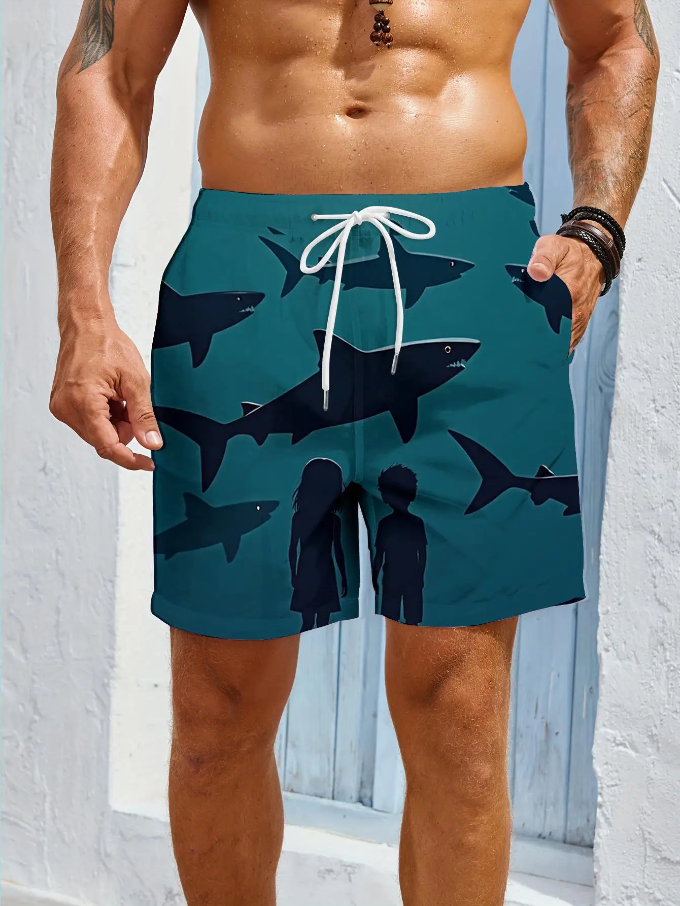 1pcs Men's Short swim trunks2026 Summer 3D Printed Short sleeve Quick drying pants for man running Breathable Polyester
1pcs Men's Short swim trunks2026 Summer 3D Printed Short sleeve Quick drying pants for man running Breathable Polyester