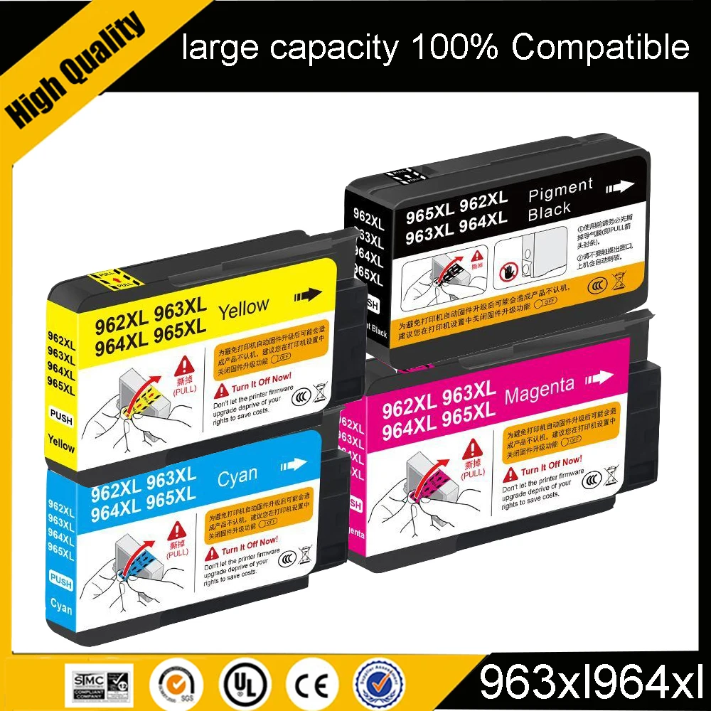 Einkshop for HP 963XL 963 Compatible Ink Cartridge OfficeJet pro 9010 9012 9013 9014 9015 9016 9018 9019 9020 9022 9023 9025
Einkshop for HP 963XL 963 Compatible Ink Cartridge OfficeJet pro 9010 9012 9013 9014 9015 9016 9018 9019 9020 9022 9023 9025