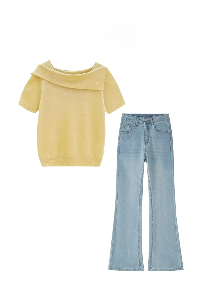 Parkyeon Korean Style High Waist Casual Short Sleeve T-Shirt One Shoulder Top And Skirt Two Piece Set Fashionable Outfit
Parkyeon Korean Style High Waist Casual Short Sleeve T-Shirt One Shoulder Top And Skirt Two Piece Set Fashionable Outfit