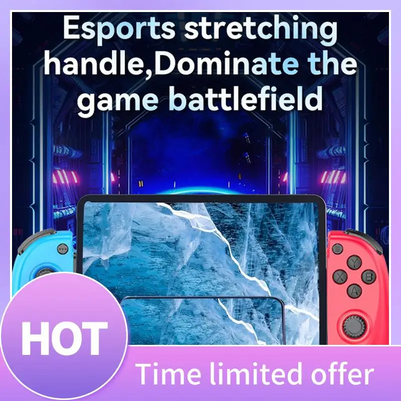 B68A X5 Telescopic Gamepad Wireless Mobile Gaming Controller With Cooling Fan Bluetooth Hall Effect Joystick For Smartphone
B68A X5 Telescopic Gamepad Wireless Mobile Gaming Controller With Cooling Fan Bluetooth Hall Effect Joystick For Smartphone