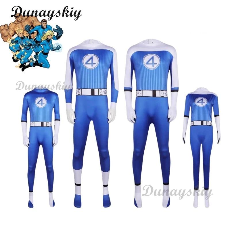 The Fantastic Cosplay Four First Steps Fantastic 4 Costume 3D Printed Spandex Outfit Halloween Costume Zenzai BodySuit
The Fantastic Cosplay Four First Steps Fantastic 4 Costume 3D Printed Spandex Outfit Halloween Costume Zenzai BodySuit