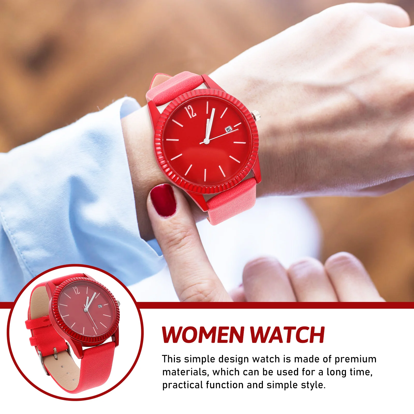 Waterproof Luminous Ladies Wrist Watch Delicate Black Glass Women's Stylish Comfortable Strap Precise Timekeeping for Casual
Waterproof Luminous Ladies Wrist Watch Delicate Black Glass Women's Stylish Comfortable Strap Precise Timekeeping for Casual