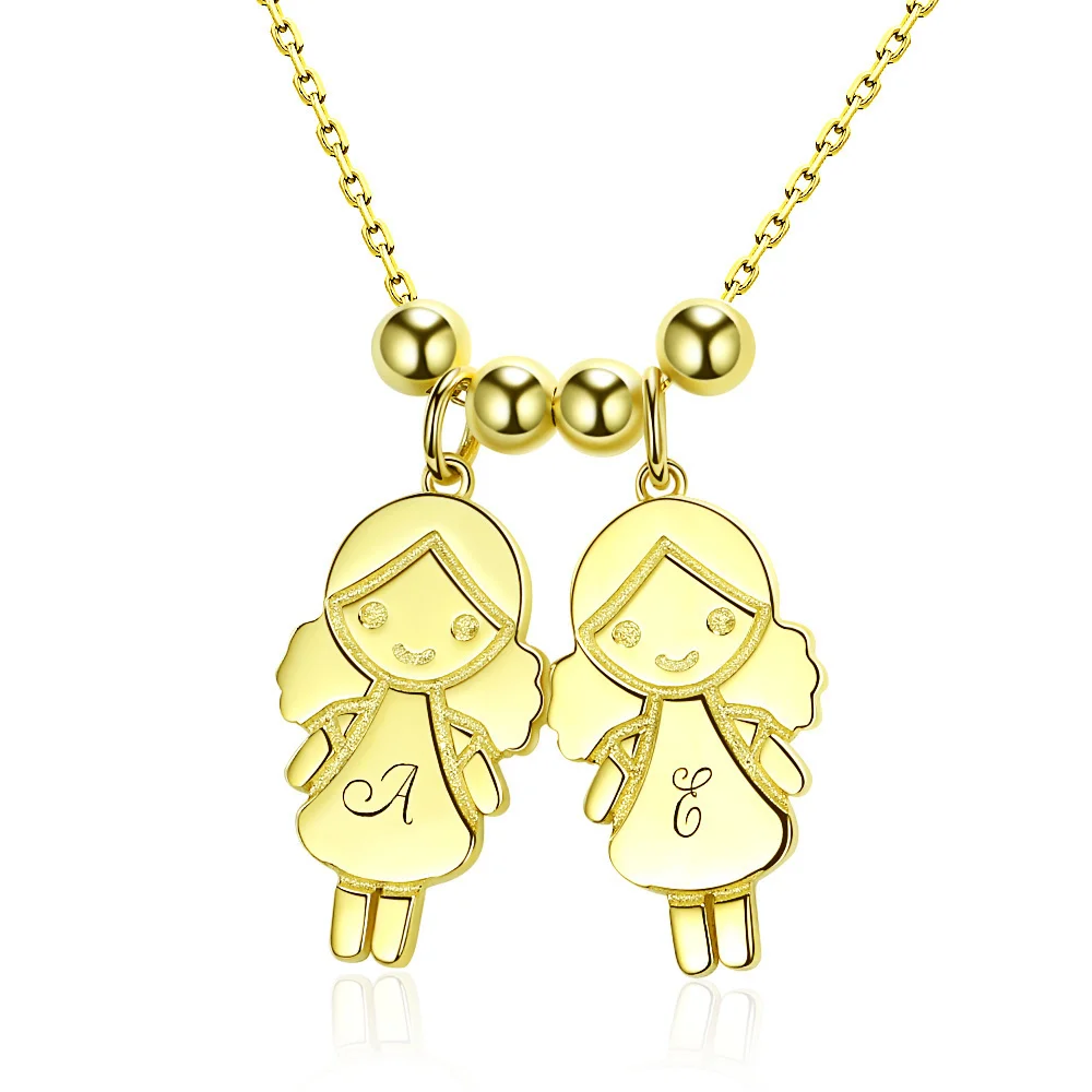 Xiaojing 925 Sterling Silver Custom Engraved Kids Letter Necklaces Children Necklace&pendant Women Jewelry Gift for Mother 2019
Xiaojing 925 Sterling Silver Custom Engraved Kids Letter Necklaces Children Necklace&pendant Women Jewelry Gift for Mother 2019