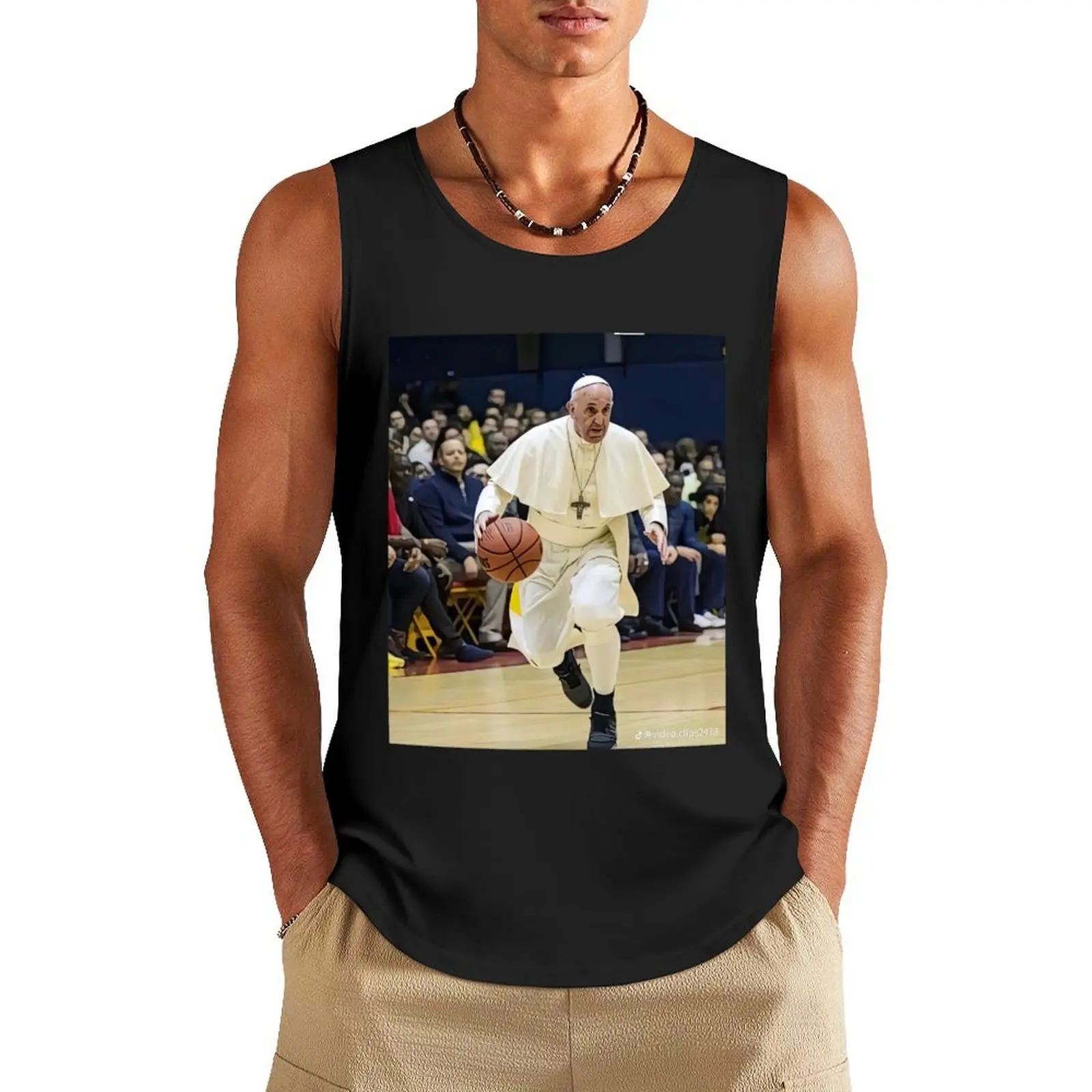 pope fracis basketballing dribbling funny Tank Top Man gym clothes men clothings t-shirts for Men's gym
pope fracis basketballing dribbling funny Tank Top Man gym clothes men clothings t-shirts for Men's gym
