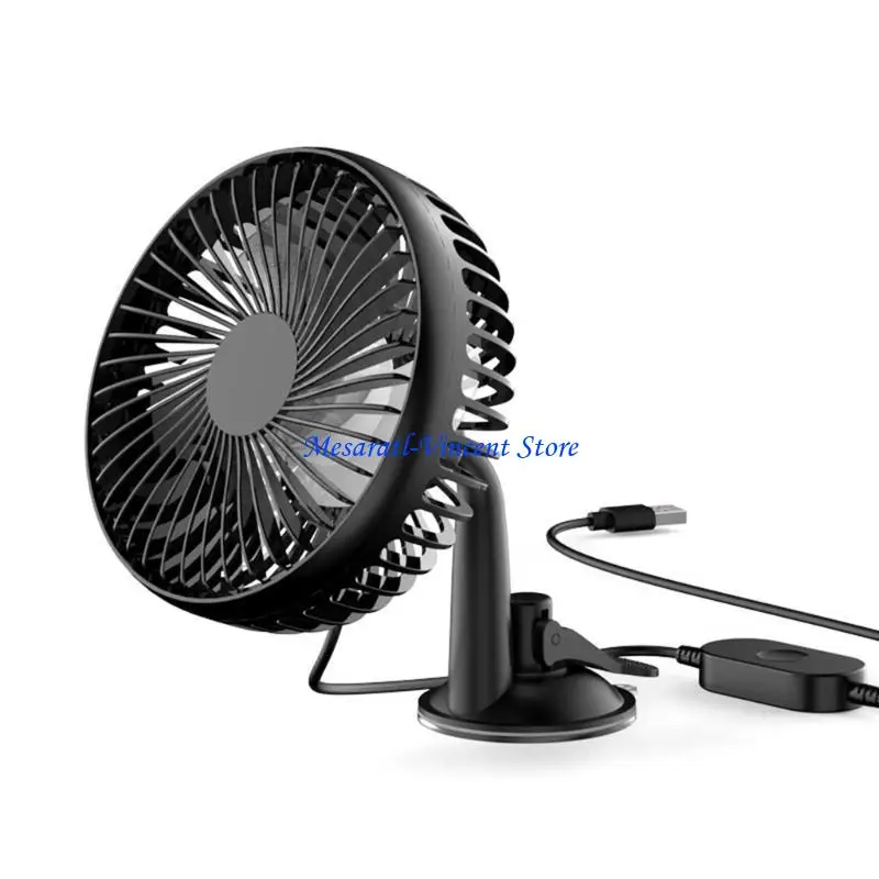 A70F 3-speed Car Cooling Fan USB 360 Degree Rotation Cooler Fan for Car Truck
A70F 3-speed Car Cooling Fan USB 360 Degree Rotation Cooler Fan for Car Truck