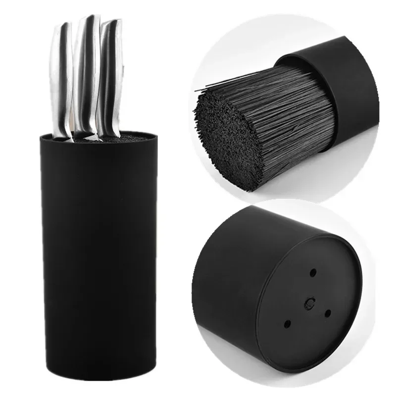 1Pc Knife Block Holder Free Inserting Storage Plastic Knife Stand Sooktops With Bristles Kitchen Multifunctional Universal Tool
1Pc Knife Block Holder Free Inserting Storage Plastic Knife Stand Sooktops With Bristles Kitchen Multifunctional Universal Tool