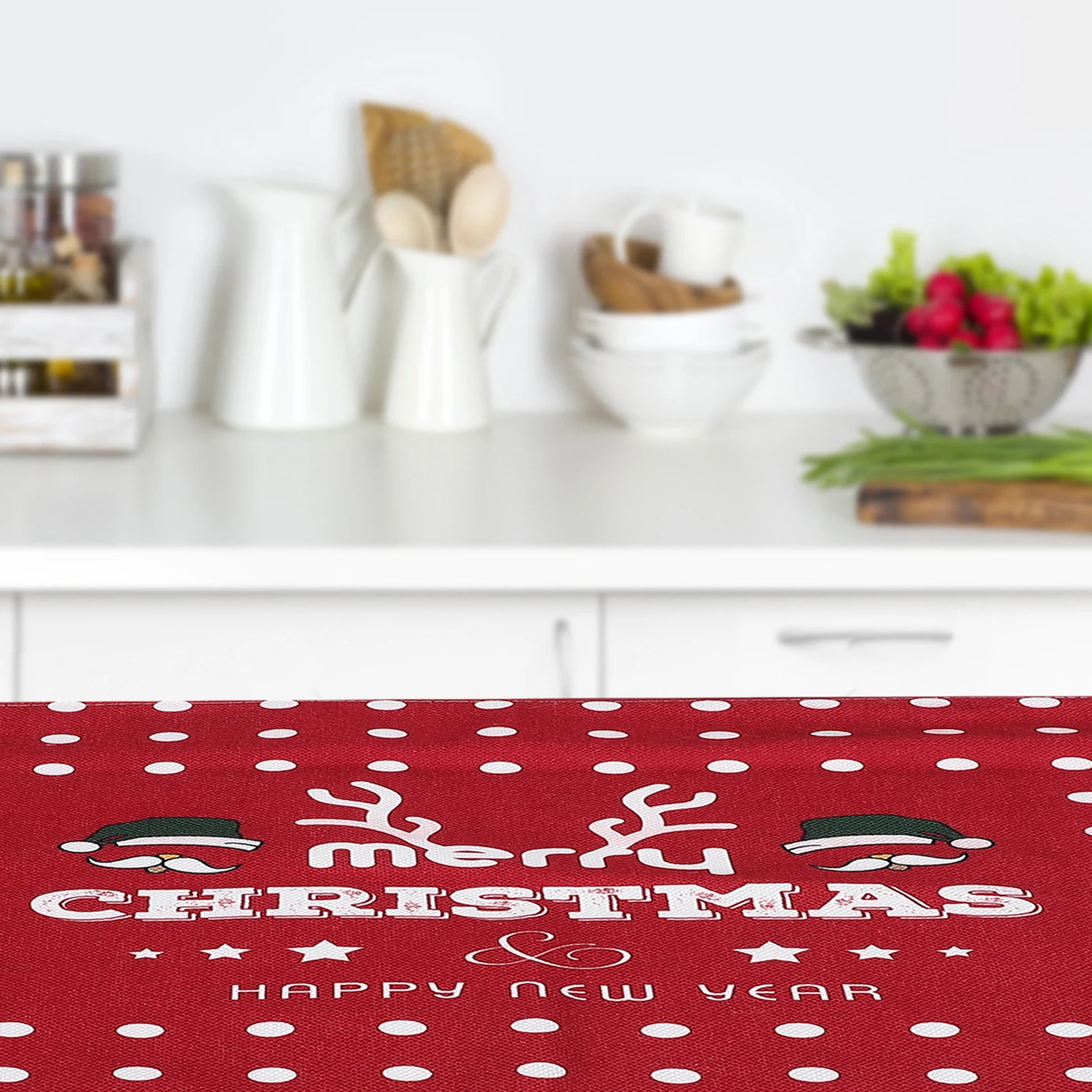 Christmas Tablecloth Party Decorations Decorative Prints Cover Desk Accessories Washable
Christmas Tablecloth Party Decorations Decorative Prints Cover Desk Accessories Washable